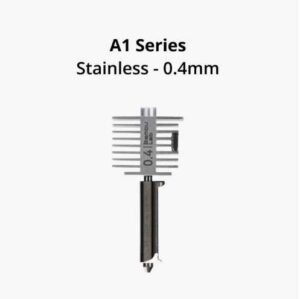 Bambu Lab A1 Hotend with Stainless Steel Nozzle 0.4Mm