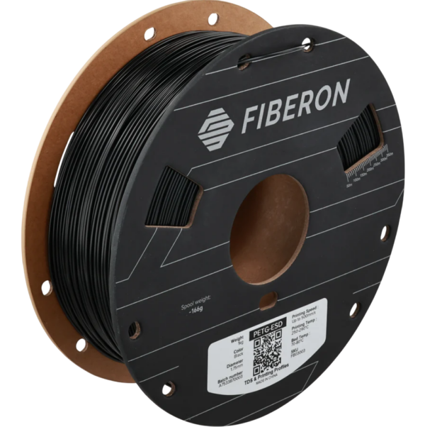 Fiberon PETG-ESD Siyah Filament - 1 kg