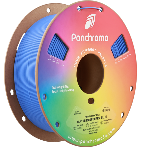 Panchroma PLA Filament Mat Ahududu Mavi - 1 kg