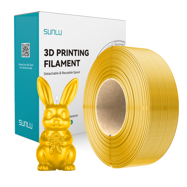 sunlu-silk-pla-filament-SRS1005-02.png Sunlu Refill Silk PLA+ Açık Altın - 1 kg